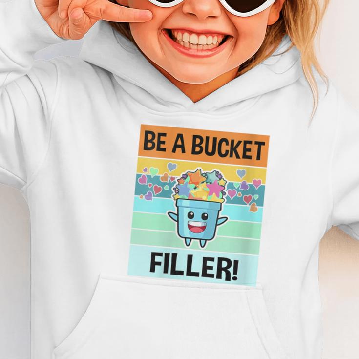 Retro Be A Bucket Filler Shirt Back To School Shirt Graphic Toddler Hoodie
