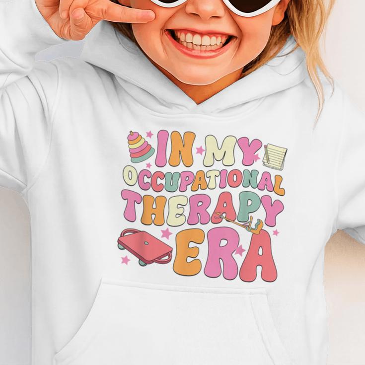 Retro In My Occupational Therapy Era OT OTA Back To School Graphic Toddler Hoodie