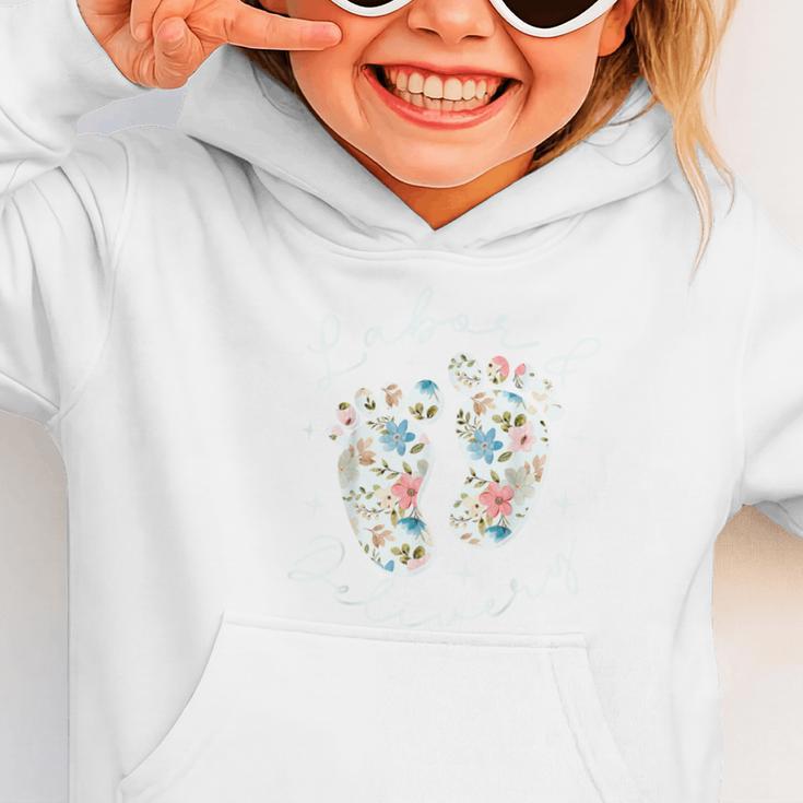 Retro Wildflowers Labor And Delivery Nurse Back To School Graphic Toddler Hoodie Retro Wildflowers Labor And Delivery Nurse Back To School Graphic Toddler Hoodie