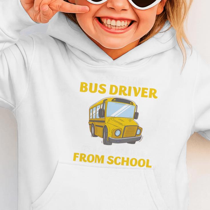 School Bus Driver Kindness Humor Back To School Quote Premium Tri-Blend Graphic Toddler Hoodie