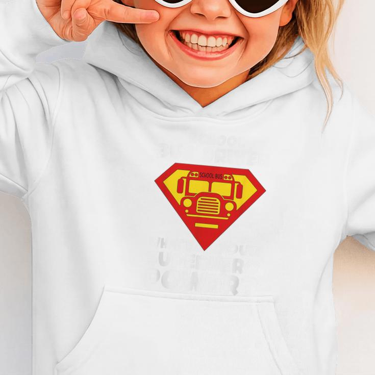 School Bus Driver Superhero Back To School Graphic Toddler Hoodie School Bus Driver Superhero Back To School Graphic Toddler Hoodie