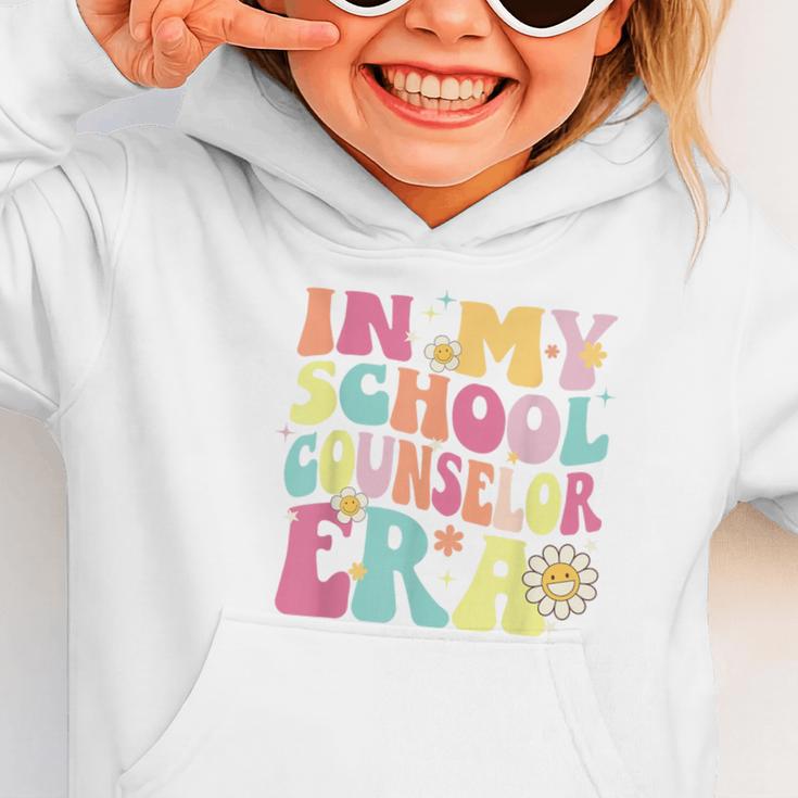 In My School Counselor Era Retro Back To School Counseling Graphic Toddler Hoodie In My School Counselor Era Retro Back To School Counseling Graphic Toddler Hoodie