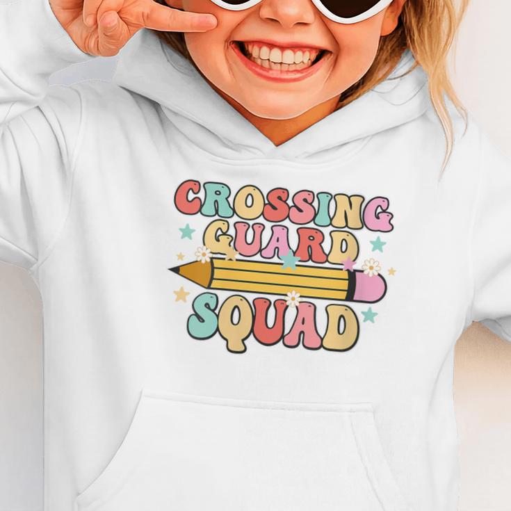 School Crossing Guard Retro Back To School Cool Appreciation Graphic Toddler Hoodie School Crossing Guard Retro Back To School Cool Appreciation Graphic Toddler Hoodie