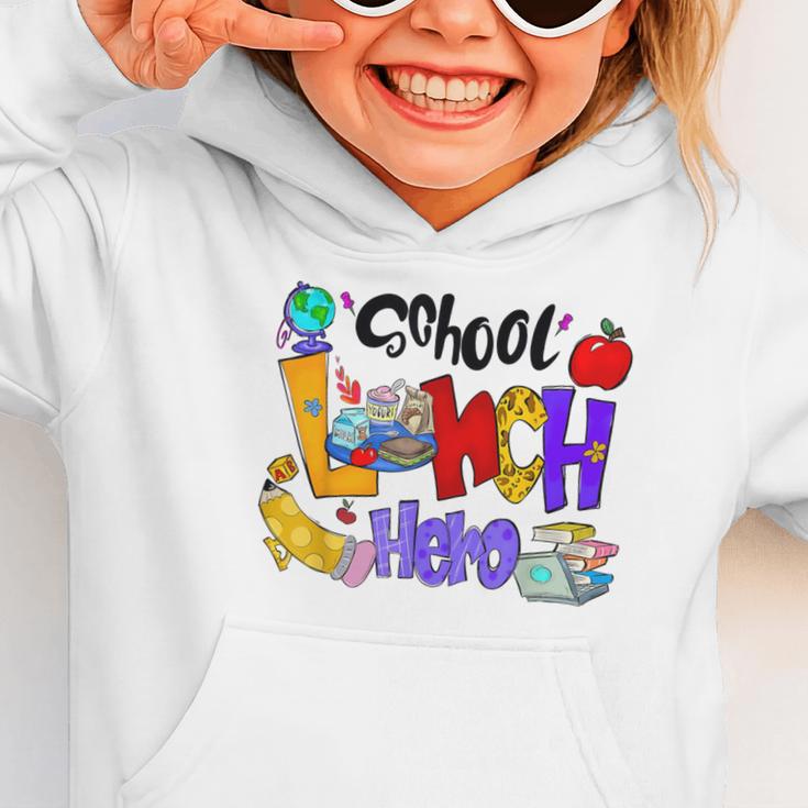 School Lunch Hero Cafeteria Squad Workers Back To School Graphic Toddler Hoodie School Lunch Hero Cafeteria Squad Workers Back To School Graphic Toddler Hoodie