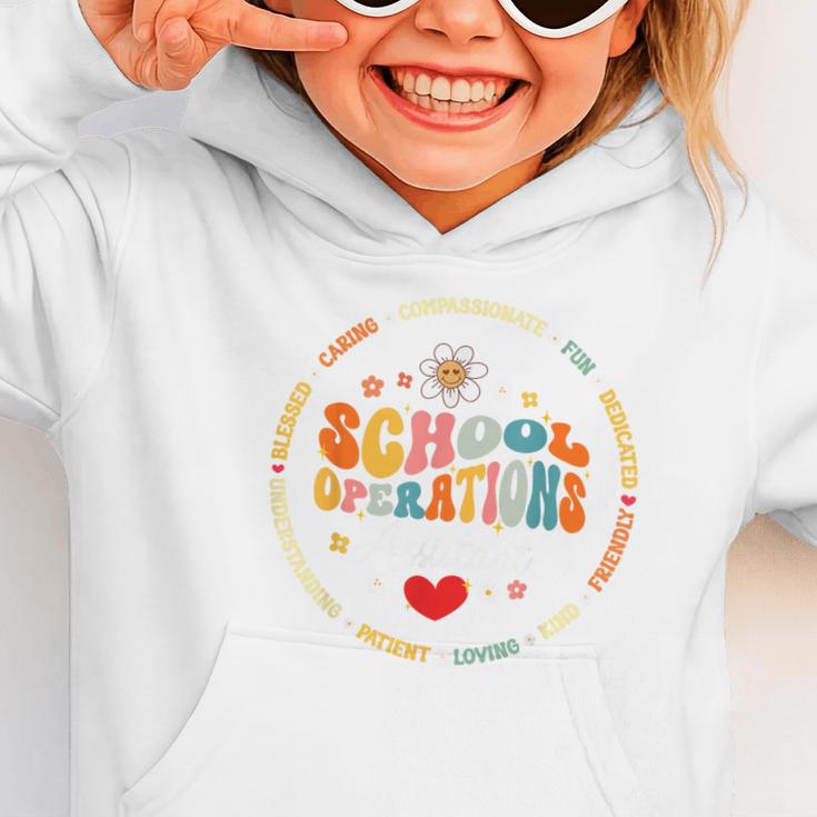 School Operations Assistant Back To School Appreciation Week Graphic Toddler Hoodie