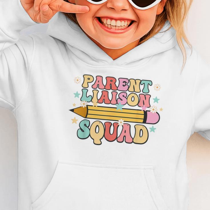 School Parent Liaison Squad Retro Back To School Graphic Toddler Hoodie School Parent Liaison Squad Retro Back To School Graphic Toddler Hoodie