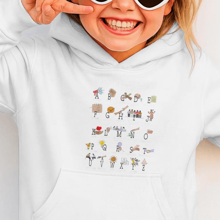 School Psychologist Alphabet ABCs Psychology Back To School Graphic Toddler Hoodie School Psychologist Alphabet ABCs Psychology Back To School Graphic Toddler Hoodie