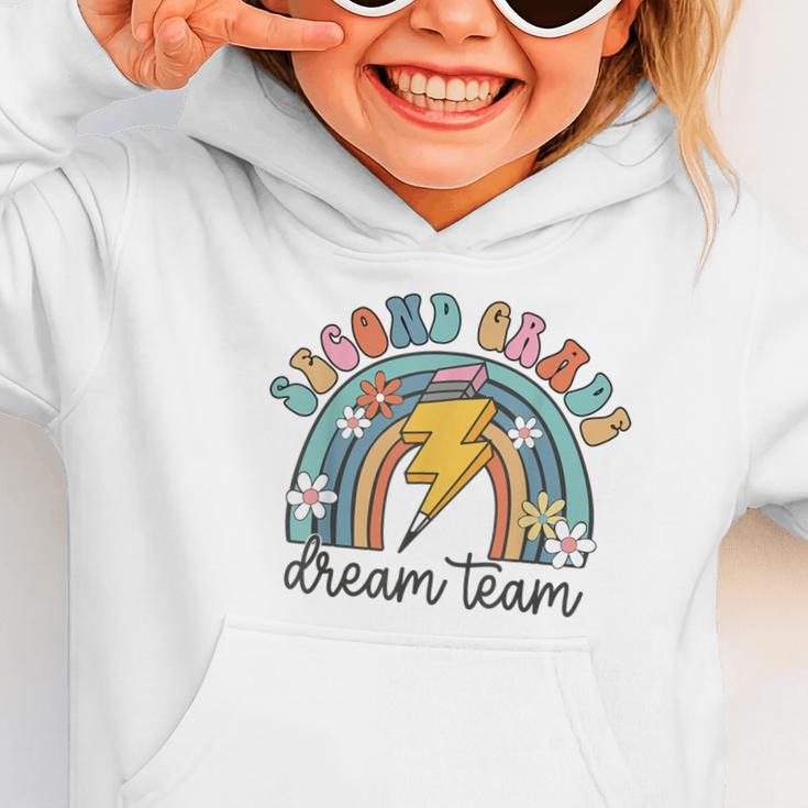 Second Grade Dream Team 1st Day Of 2nd Grade Back To School Graphic Toddler Hoodie Second Grade Dream Team 1st Day Of 2nd Grade Back To School Graphic Toddler Hoodie
