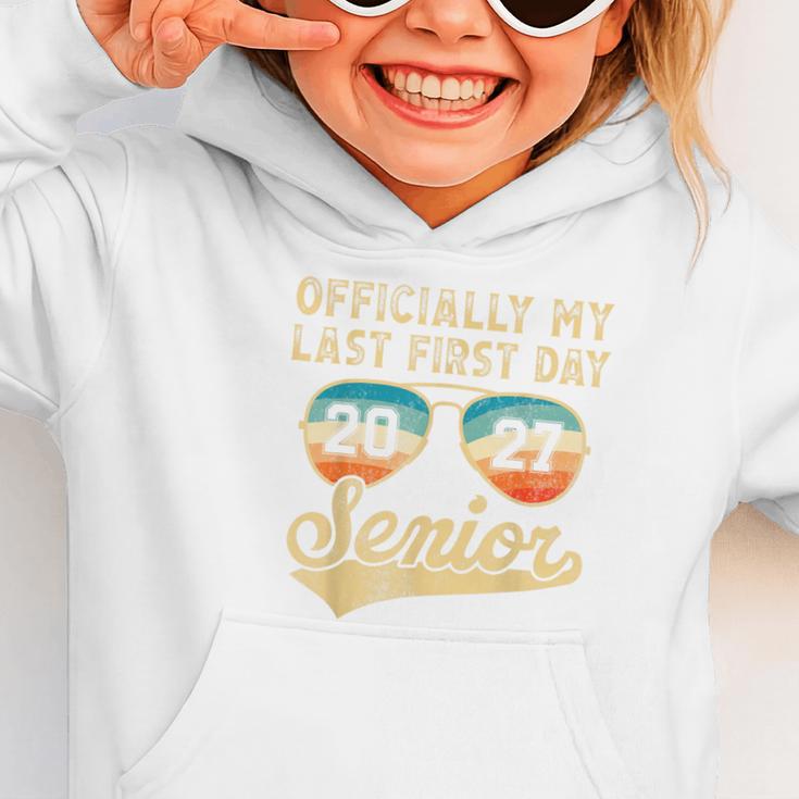 Senior Class Of 2027 Back To School Last First Day Of School Graphic Toddler Hoodie Senior Class Of 2027 Back To School Last First Day Of School Graphic Toddler Hoodie