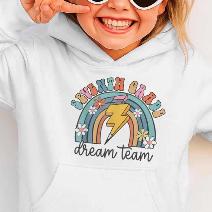 Seventh Grade Dream Team 1st Day Of 7th Grade Back To School Graphic Toddler Hoodie Seventh Grade Dream Team 1st Day Of 7th Grade Back To School Graphic Toddler Hoodie
