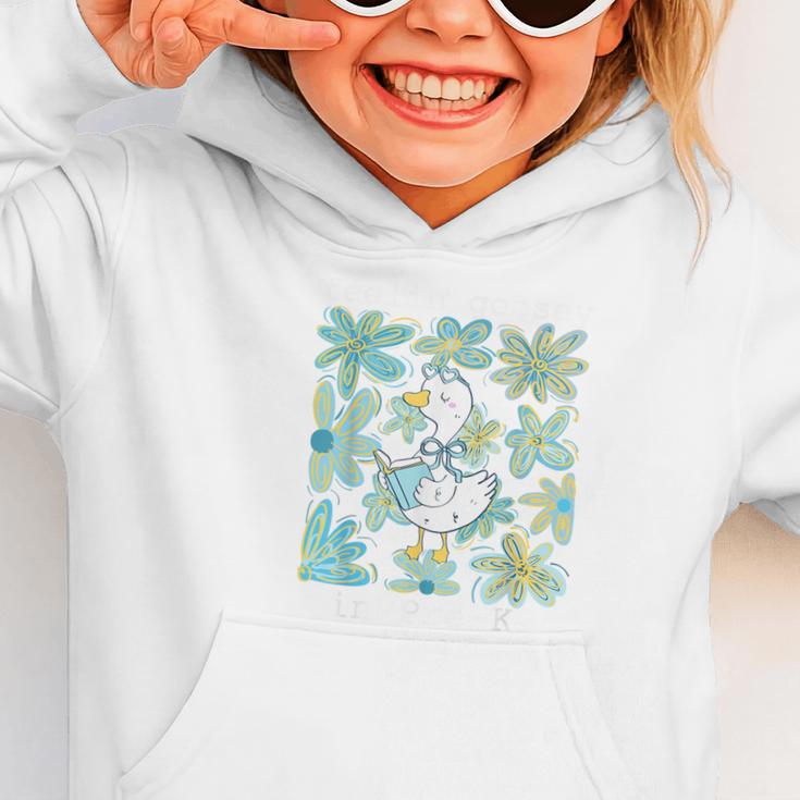 Silly Goose Back To School Feelin’ Goosey Pre-K Graphic Toddler Hoodie Silly Goose Back To School Feelin’ Goosey Pre-K Graphic Toddler Hoodie