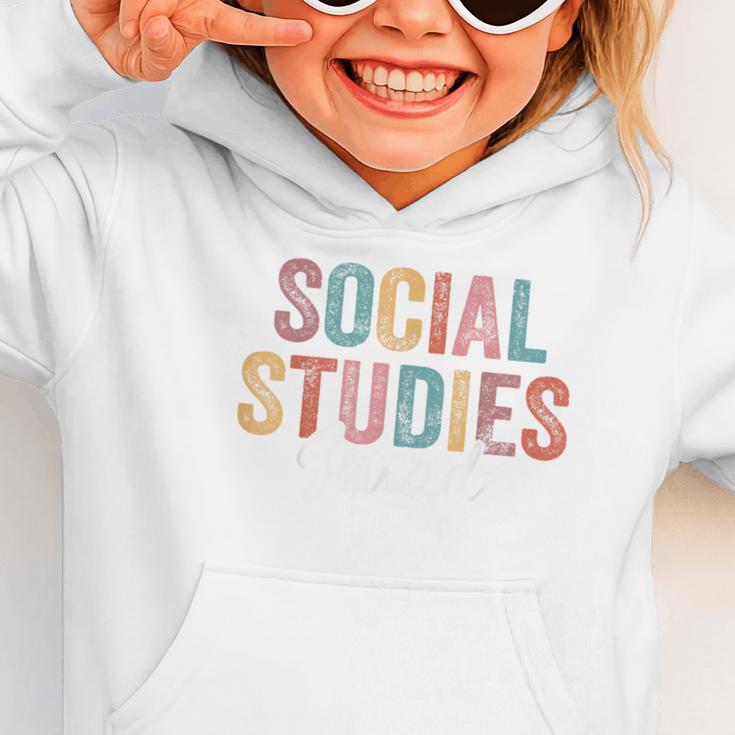 Social Studies Squad Back To School Appreciation Graphic Toddler Hoodie Social Studies Squad Back To School Appreciation Graphic Toddler Hoodie