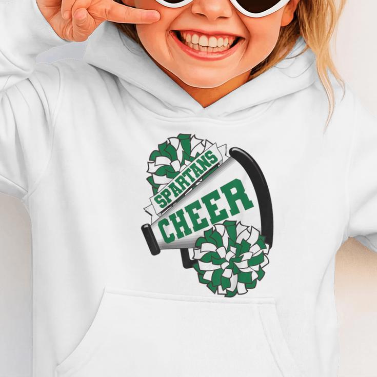 Spartans Cheer Back To School Cheerleading Spirit G Graphic Toddler Hoodie