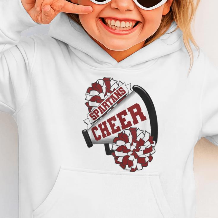 Spartans Cheer Back To School Cheerleading Spirit M Graphic Toddler Hoodie Spartans Cheer Back To School Cheerleading Spirit M Graphic Toddler Hoodie