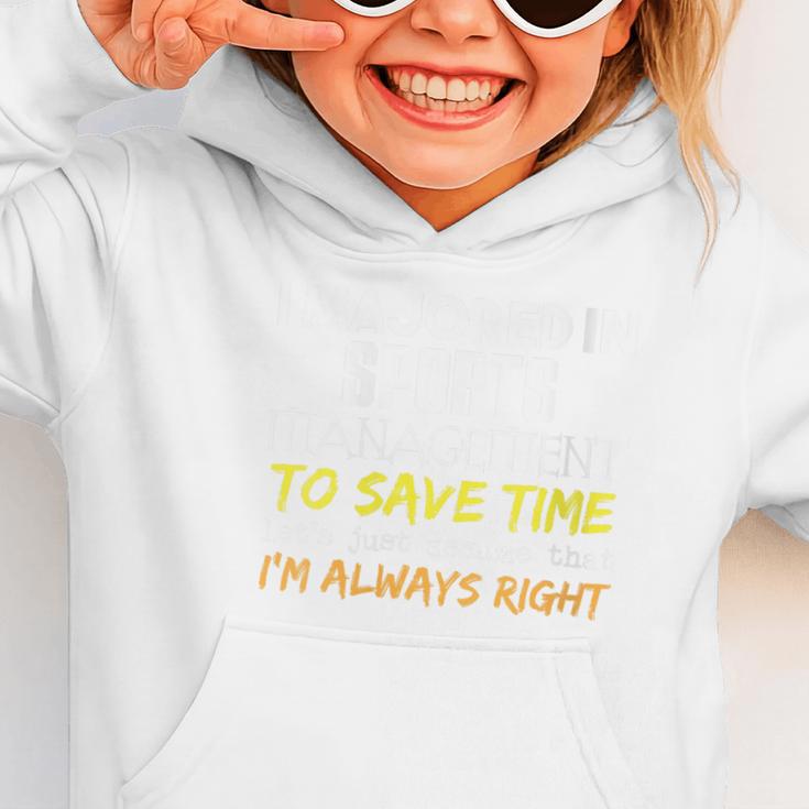Sports Management Major For Back To School Graphic Toddler Hoodie Sports Management Major For Back To School Graphic Toddler Hoodie