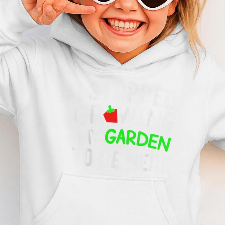 I Stopped Growing My Garden Back To School Gamer Tee Graphic Toddler Hoodie I Stopped Growing My Garden Back To School Gamer Tee Graphic Toddler Hoodie