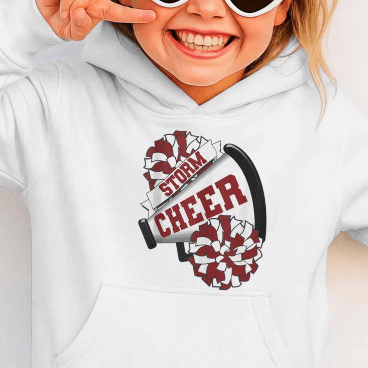 Storm Cheer Back To School Cheerleading Spirit M Graphic Toddler Hoodie Storm Cheer Back To School Cheerleading Spirit M Graphic Toddler Hoodie