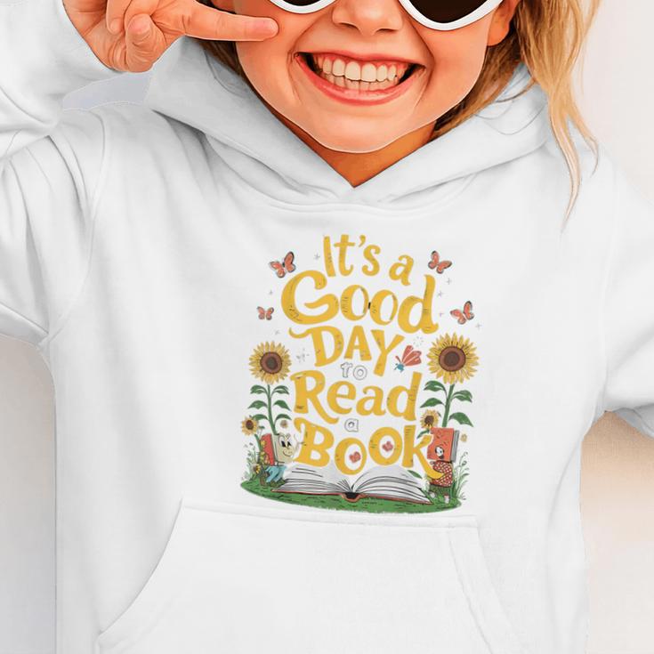 Student It's A Good Day To Read a Book Back To School Graphic Toddler Hoodie Student It's A Good Day To Read a Book Back To School Graphic Toddler Hoodie