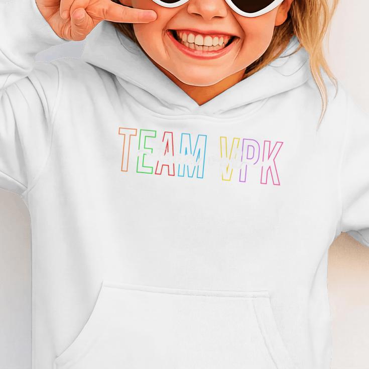 Team VPK Squad First Day Of VPK Back To School VPK Graphic Toddler Hoodie