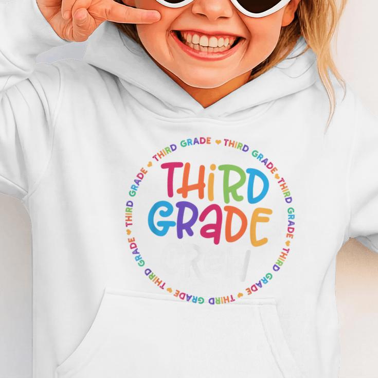 Third Grade Crew Back To School Matching Tee For 3rd Grade Graphic Toddler Hoodie Third Grade Crew Back To School Matching Tee For 3rd Grade Graphic Toddler Hoodie