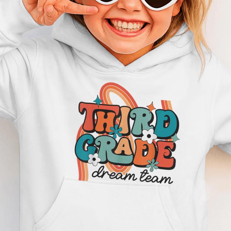 Third Grade Dream Team 1st Day Of 3rd Grade Back To School Graphic Toddler Hoodie Third Grade Dream Team 1st Day Of 3rd Grade Back To School Graphic Toddler Hoodie