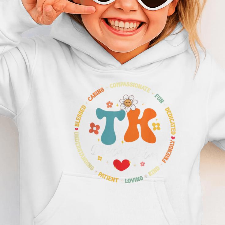 TK Dream Team Squad Transitional-Kindergarten Back To School Graphic Toddler Hoodie TK Dream Team Squad Transitional-Kindergarten Back To School Graphic Toddler Hoodie