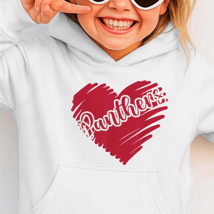 Vintage Panthers School Sports Name Spirit Go Back To School Graphic Toddler Hoodie