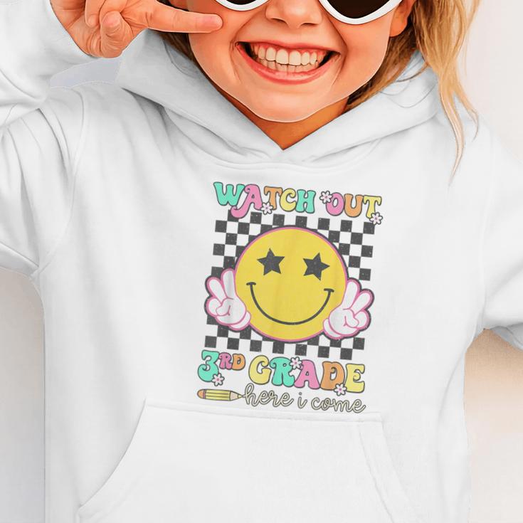 Watch Out 3rd Grade Here I Come Back To School Third Grade Graphic Toddler Hoodie Watch Out 3rd Grade Here I Come Back To School Third Grade Graphic Toddler Hoodie