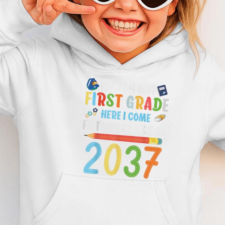 Watch Out First Grade Here I Come Shirts Back To School Graphic Toddler Hoodie