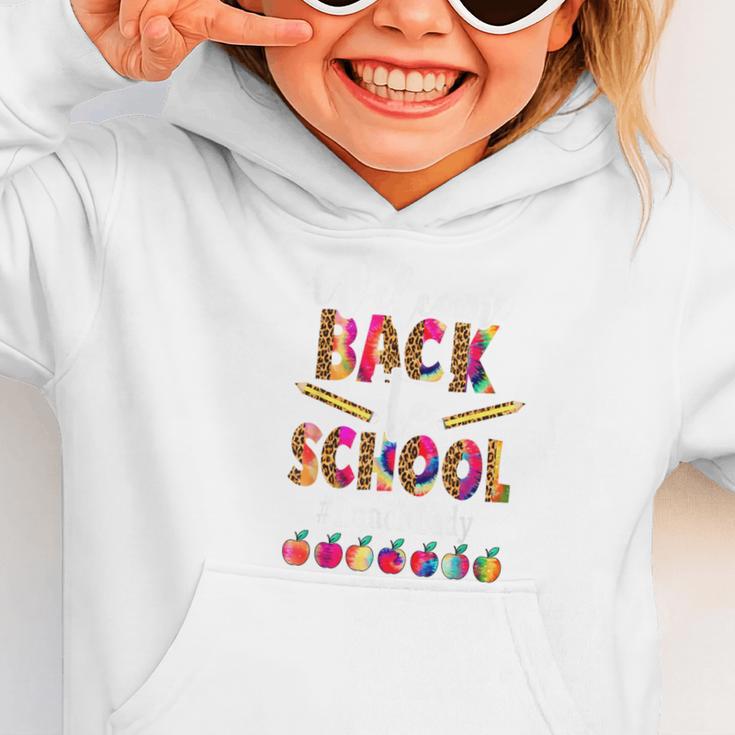 Welcome Back To School Lunch Lady Leopard On First Day Of School Graphic Toddler Hoodie Welcome Back To School Lunch Lady Leopard On First Day Of School Graphic Toddler Hoodie