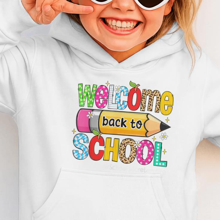 Welcome Back To School School Secretary Life Leopard Graphic Toddler Hoodie Welcome Back To School School Secretary Life Leopard Graphic Toddler Hoodie
