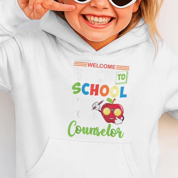Welcome Back To School Students I'm Your Counselor Proud Graphic Toddler Hoodie