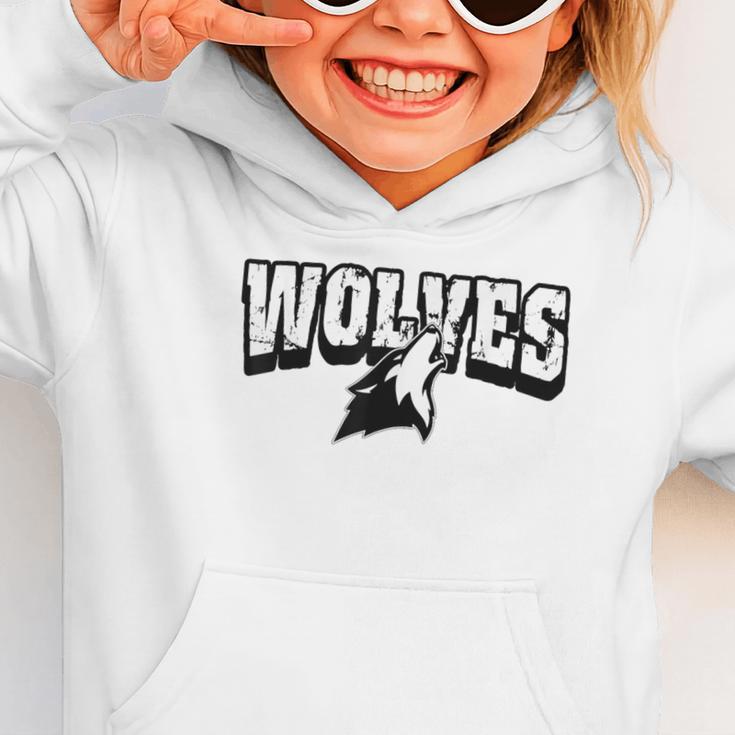 Wolves Back To School Spirit Graphic Toddler Hoodie