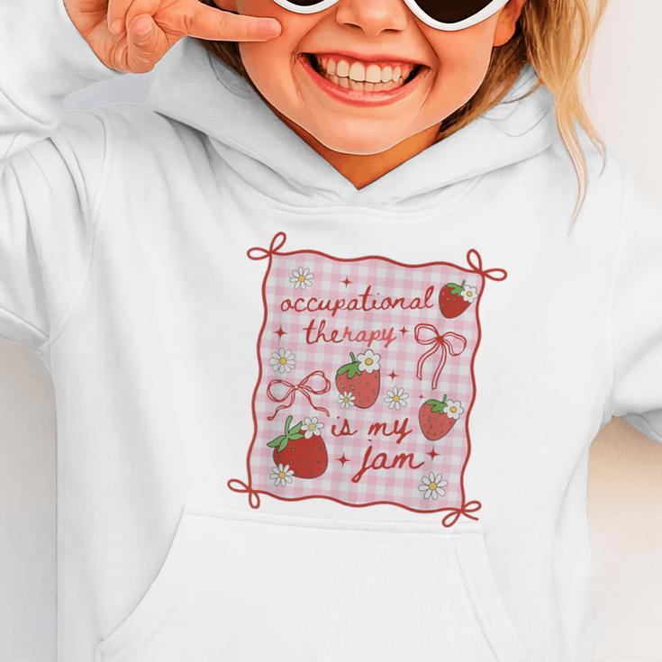 Women Occupational Therapy Cute Strawberry OT Back To School Graphic Toddler Hoodie Women Occupational Therapy Cute Strawberry OT Back To School Graphic Toddler Hoodie