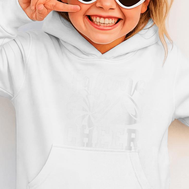 Women's Cheer Falcons Back To School Spirit Graphic Toddler Hoodie Women's Cheer Falcons Back To School Spirit Graphic Toddler Hoodie