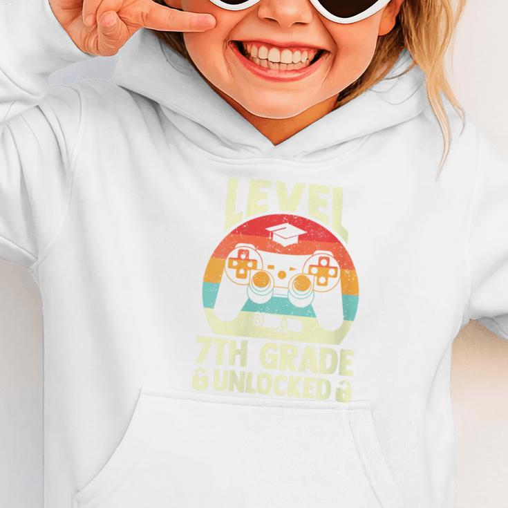 Women's Level 7th Grade Unlocked Back To School 7th Grade Boys Graphic Toddler Hoodie Women's Level 7th Grade Unlocked Back To School 7th Grade Boys Graphic Toddler Hoodie