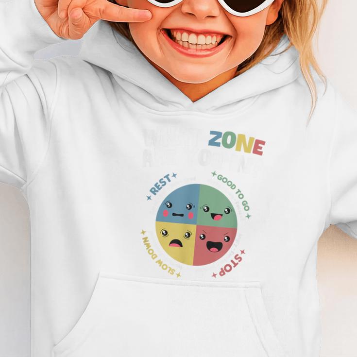 Zones Of Regulation School Counselor Back To School Emotion Graphic Toddler Hoodie Zones Of Regulation School Counselor Back To School Emotion Graphic Toddler Hoodie
