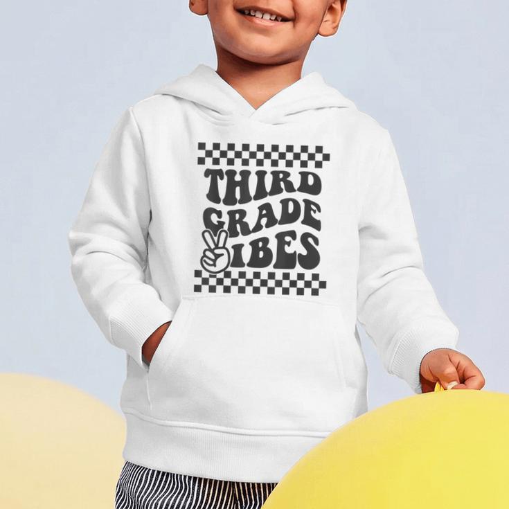 1st Day Of 3rd Grade Vibes Retro Girls Back To School Boys Graphic Toddler Hoodie 1st Day Of 3rd Grade Vibes Retro Girls Back To School Boys Graphic Toddler Hoodie