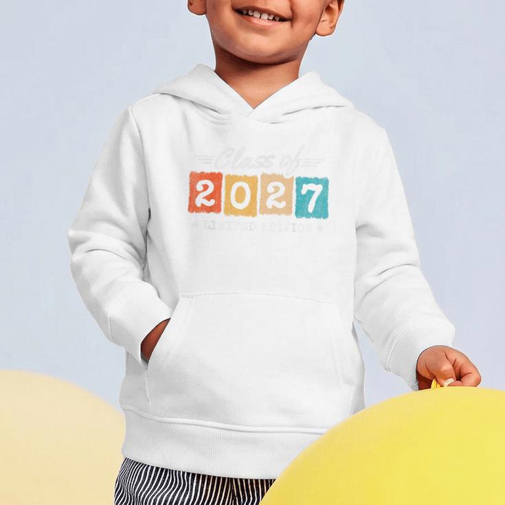 2027 Back To School Graduation Limited Edition Class Of 2027 Graphic Toddler Hoodie 2027 Back To School Graduation Limited Edition Class Of 2027 Graphic Toddler Hoodie