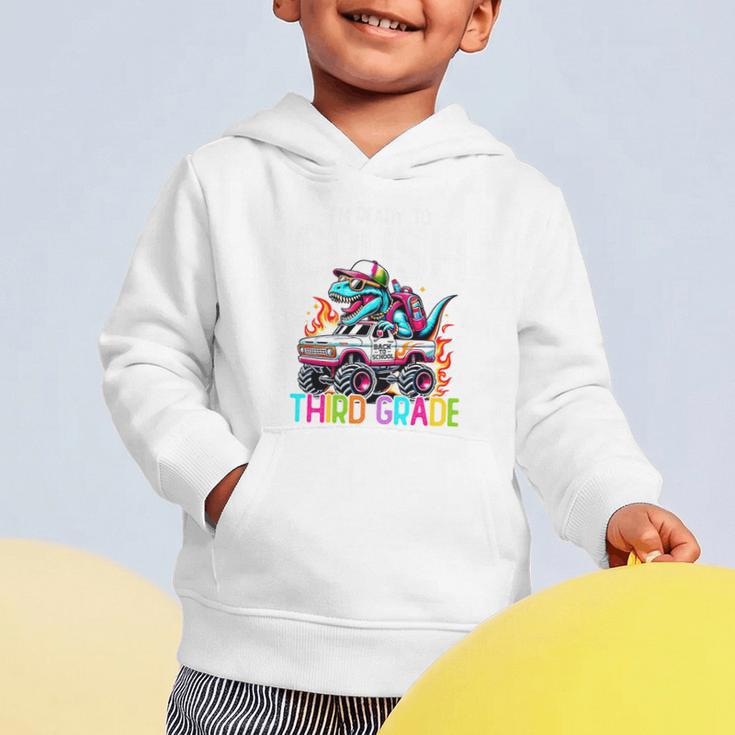 3rd Grade Back To School Kids Ready To Crush Third Grade Premium Tri-Blend Graphic Toddler Hoodie
