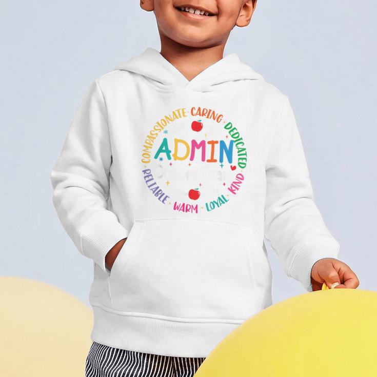 Admin Dream Team Back To School Front Office Employees Staff Graphic Toddler Hoodie Admin Dream Team Back To School Front Office Employees Staff Graphic Toddler Hoodie