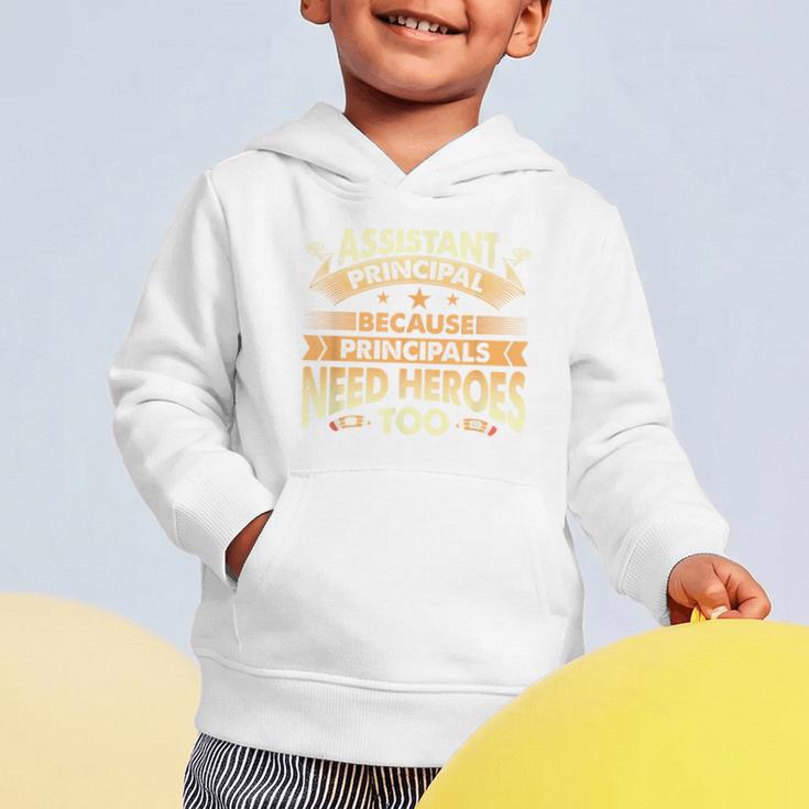 Assistant Principal Back To School Assistant Principal Graphic Toddler Hoodie