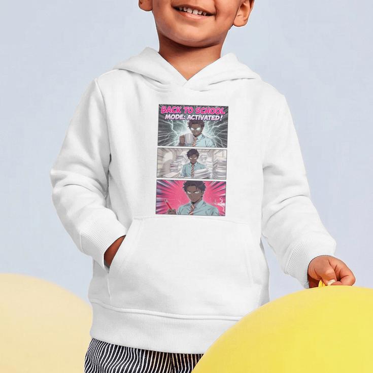 Back To School Anime Boys Student Girl Manga Kawaii Taecher Graphic Toddler Hoodie