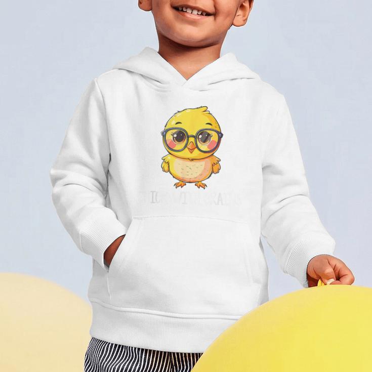 Back To School Chick With Brains Smart Intelligent Girls Graphic Toddler Hoodie Back To School Chick With Brains Smart Intelligent Girls Graphic Toddler Hoodie