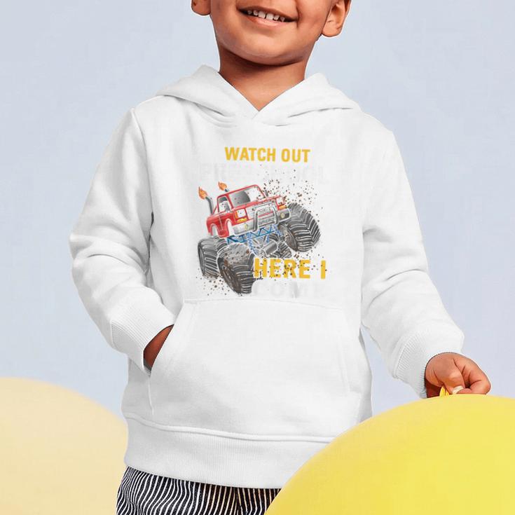 Back To School Preschool Here I Come For Boy Kids Truck Graphic Toddler Hoodie Back To School Preschool Here I Come For Boy Kids Truck Graphic Toddler Hoodie