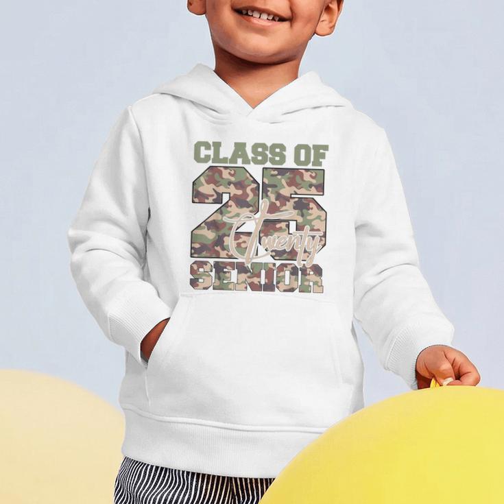 Back To School Senior 12th Grade Class Of 2025 Camouflage Graphic Toddler Hoodie Back To School Senior 12th Grade Class Of 2025 Camouflage Graphic Toddler Hoodie