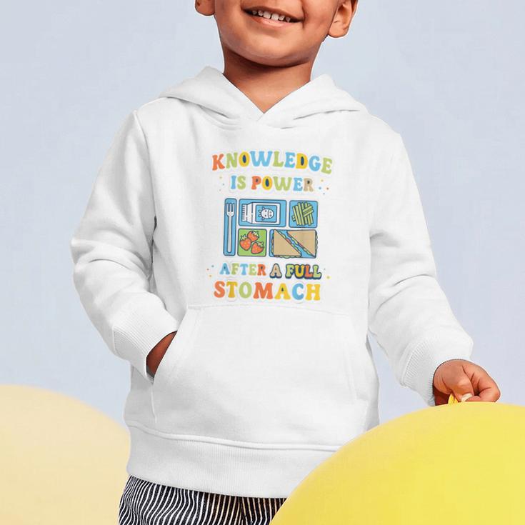 Cafeteria Squad Tour Welcome Back To School Lunch Lady Graphic Toddler Hoodie
