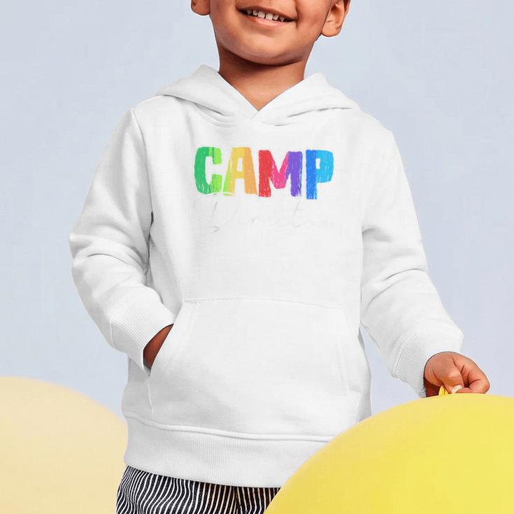 Camp Director Counselor Camper Camping Back To School Graphic Toddler Hoodie Camp Director Counselor Camper Camping Back To School Graphic Toddler Hoodie