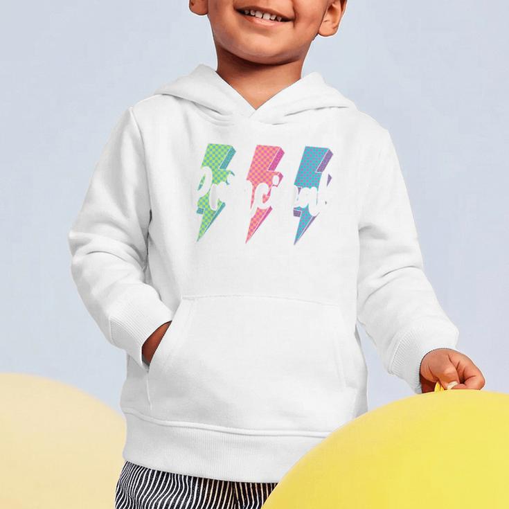 Checkered Principal Lightning Bolt Back To School Graphic Toddler Hoodie Checkered Principal Lightning Bolt Back To School Graphic Toddler Hoodie