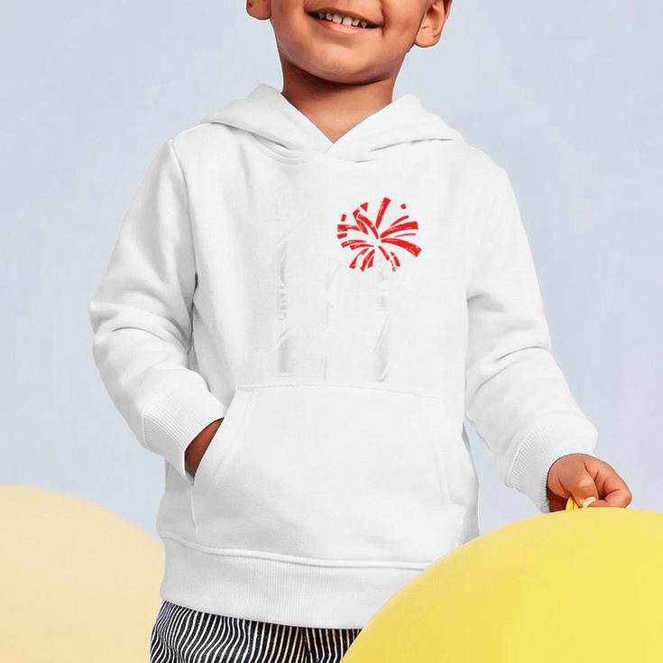 Class Of 2027 Cheer Red Senior 2027 Back To School Graphic Toddler Hoodie Class Of 2027 Cheer Red Senior 2027 Back To School Graphic Toddler Hoodie